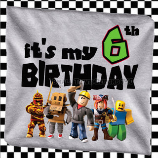 IT’S MY BIRTHDAY (choose age)