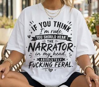 IF YOU THINK I’M RUDE
