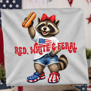 RED WHITE AND FERAL