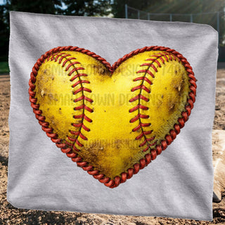 SOFTBALL HEART