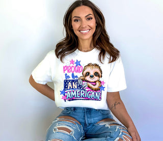 PROUD TO BE AN AMERICAN