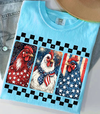 PATRIOTIC CHICKENS