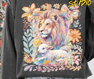LAMB AND LION
