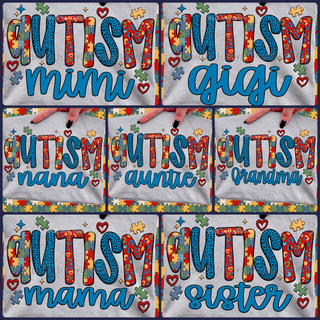 AUTISM (choose name from pics)