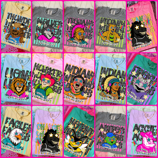 CHOOSE YOUR MASCOT FROM PICS
