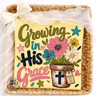 GROWING IN HIS GRACE