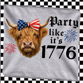 PARTY LIKE IT’S 1776 cow