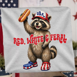 RED WHITE AND FERAL