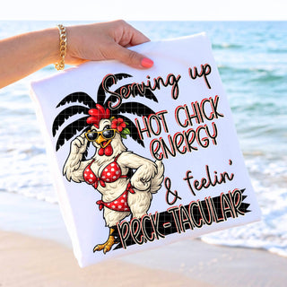 SERVING UP HOT CHICK ENERGY