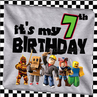IT’S MY BIRTHDAY (choose age)