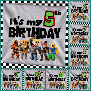 IT’S MY BIRTHDAY (choose age)