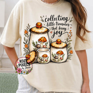 COLLECTING LITTLE TREASURES THAT BRING JOY
