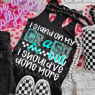 I STAND ON MY CRASH OUT