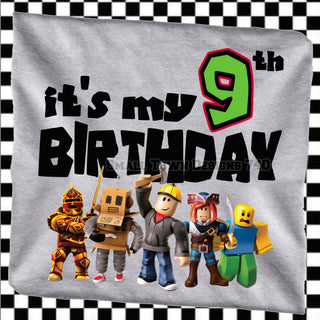 IT’S MY BIRTHDAY (choose age)