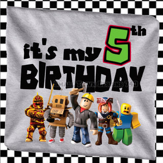 IT’S MY BIRTHDAY (choose age)