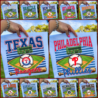 BASEBALL (choose from teams listed)