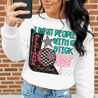 I BEAT PEOPLE WITH A STICK