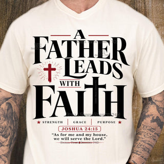 A FATHER LEADS