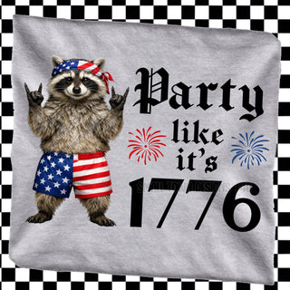 PARTY LIKE IT’S 1776 RACCOON