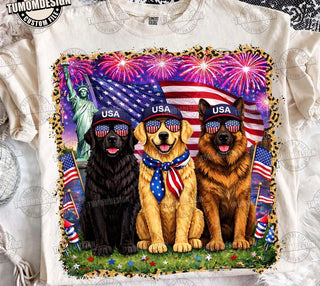 PATRIOTIC DOGS