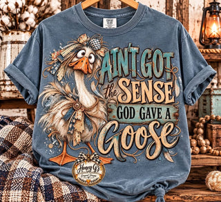 AIN’T GOT THE SENSE GOD GAVE A GOOSE