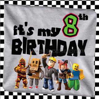 IT’S MY BIRTHDAY (choose age)
