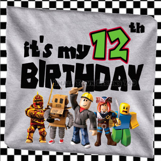 IT’S MY BIRTHDAY (choose age)