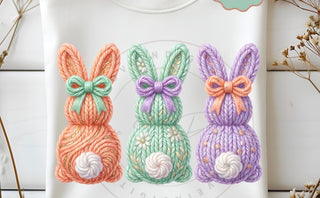 FAUX YARN BUNNIES