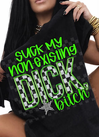 SUCK MY NON EXISTING