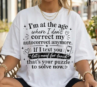 I’M AT THE AGE