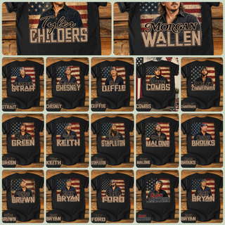 AMERICAN (choose your artist from pics)