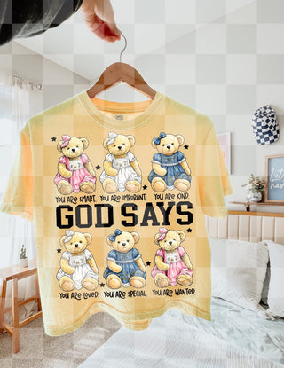 GOD SAYS