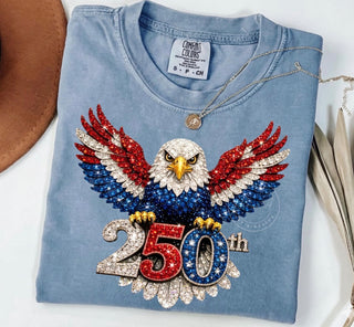 FAUX RHINESTONE EAGLE