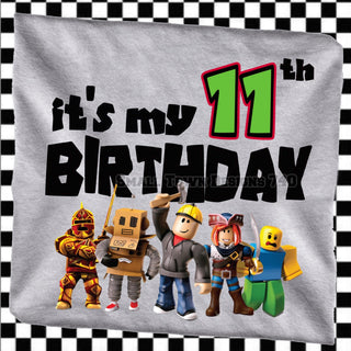 IT’S MY BIRTHDAY (choose age)
