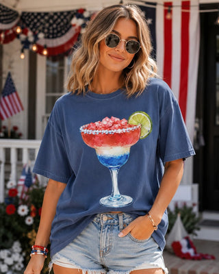 RED WHITE AND BLUE MARGARITA