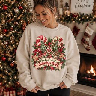 CANDY CANES AND CHRISTMAS PRAISE