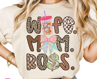 WIFE MOM BOSS