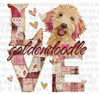 LOVE GOLDEN DOODLE