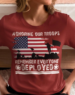 HONORING OUR TROOPS