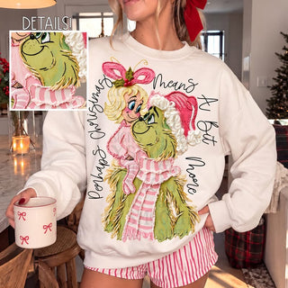 PERHAPS CHRISTMAS MEANS A BIT MORE